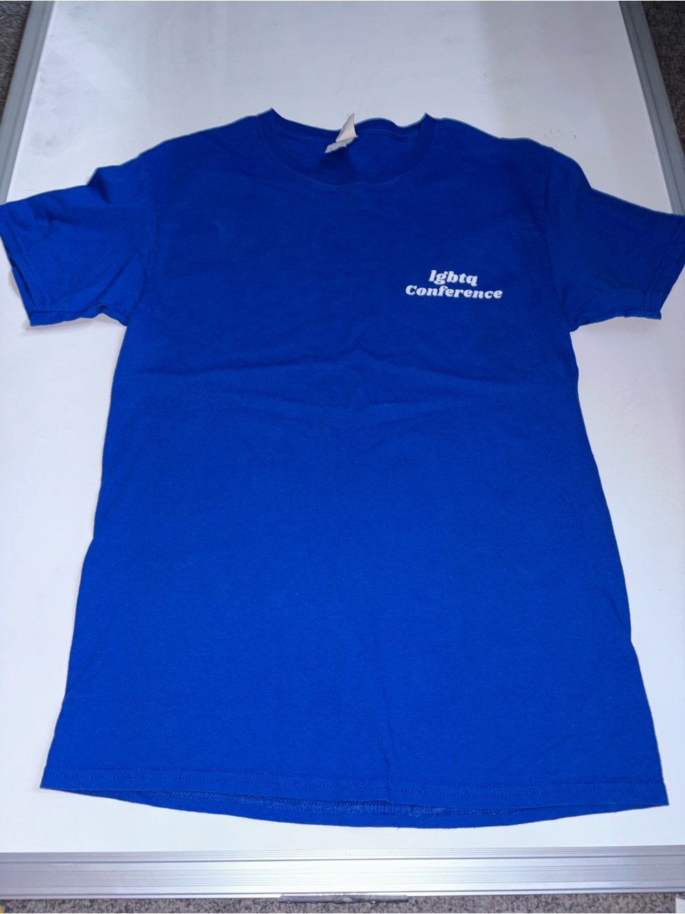Fruit of the Loom Royal Blue 'Light + Conference' Short Sleeve Tee